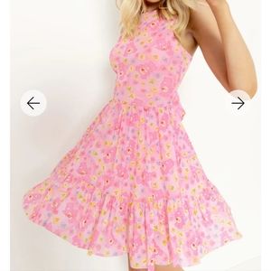 BNWT Blackmilk Care Bear bow back dress L